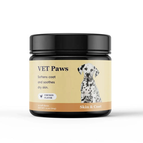 Pet Supplement Salmon Oil Support Health Skin and Coat Dog Omega 3 Supplement Soft Chews for Dogs Cats